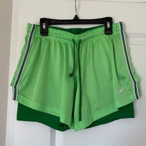 Nike Dri-FIT Bright Green Shorts